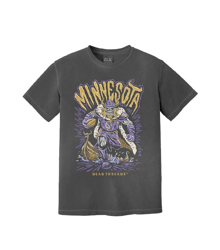 T-Shirt With Glow-In-The-Dark Print-MINNESOTA FOOTBALL