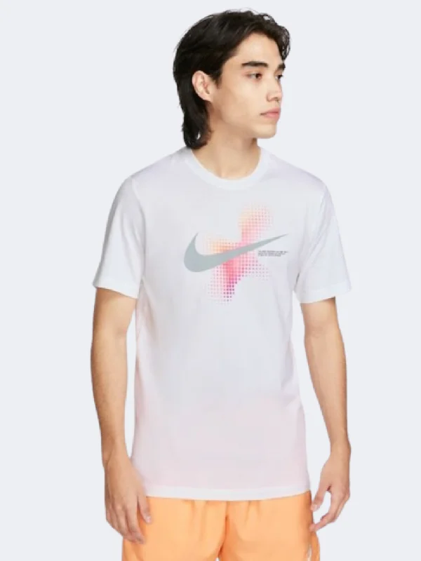 T-Shirt For Yoga-Nike 6Mo Swoosh Men Lifestyle T-Shirt White