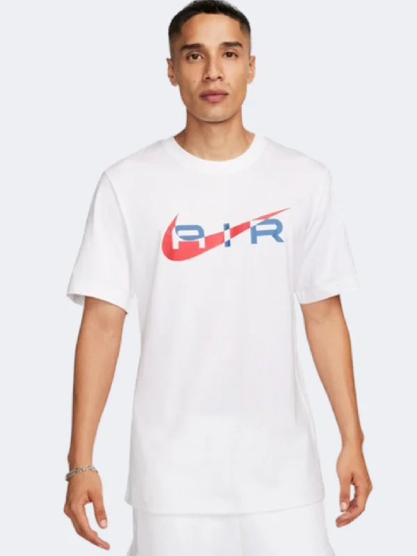 T-Shirt For Sports-Nike Air Graphic Men Lifestyle T-Shirt White/Bicoastal