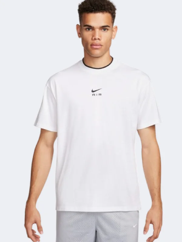 T-Shirt With Long Sleeves-Nike Air Men Lifestyle T-Shirt White