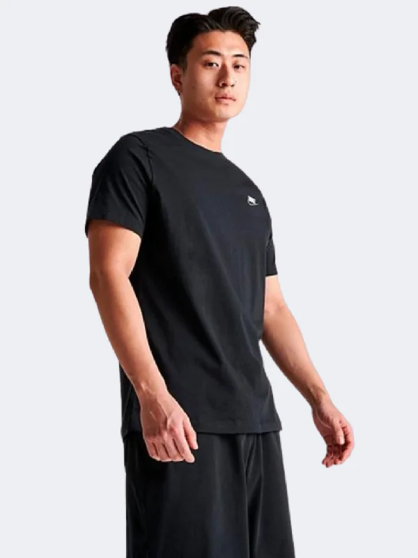 T-Shirt For Party Wear-Nike Club Men Lifestyle T-Shirt Black/White/Grey