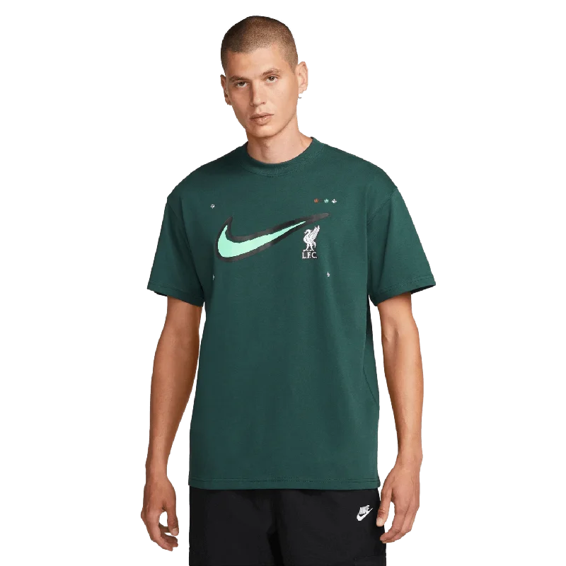 T-Shirt With Tie-Dye Design-Nike Liverpool Max90 Soccer Tee