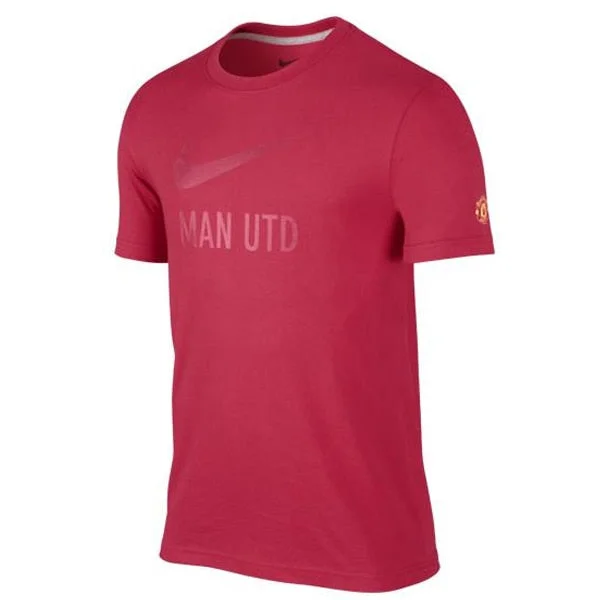 T-Shirt With Heavyweight Cotton-Nike Men's Manchester United Basic Tee Red