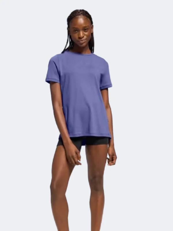 T-Shirt For Maternity-On Focus Women Lifestyle T-Shirt Blueberry