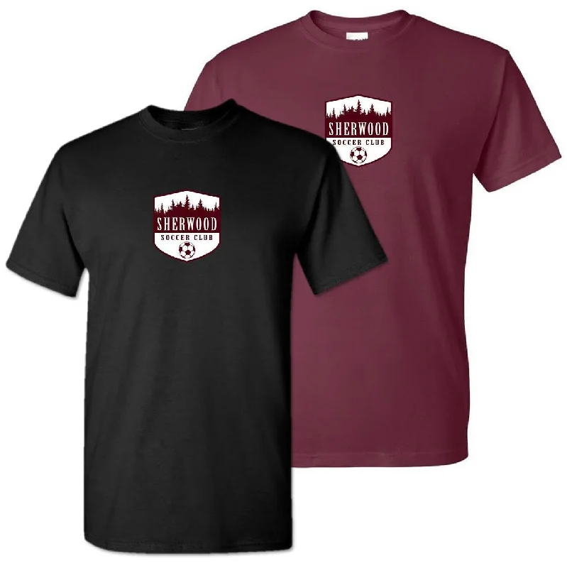 T-Shirt For Running-Sherwood Youth Soccer Tee