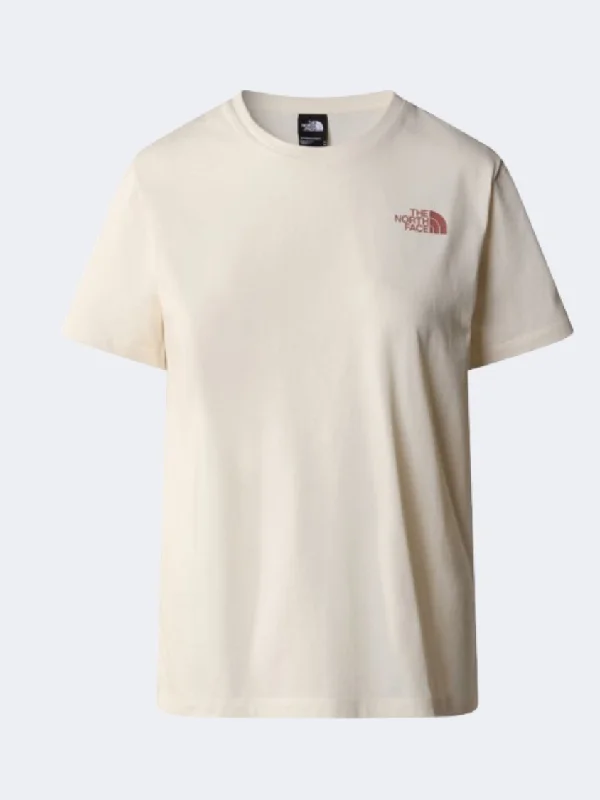 T-Shirt With Moisture-Wicking Tech-The North Face Graphic Women Lifestyle T-Shirt White Dune