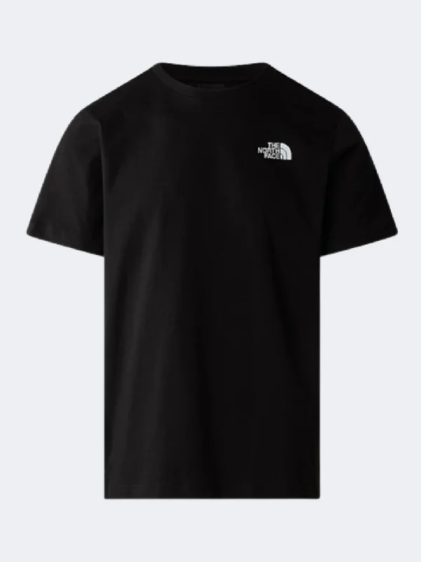 T-Shirt With Snap Buttons-The North Face Redbox Men Lifestyle T-Shirt Black/Summit Navy