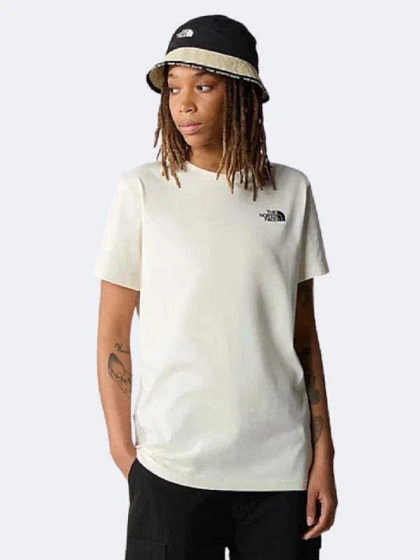 T-Shirt With Side Slits-The North Face Relaxed Redbox Women Lifestyle T-Shirt White Dune