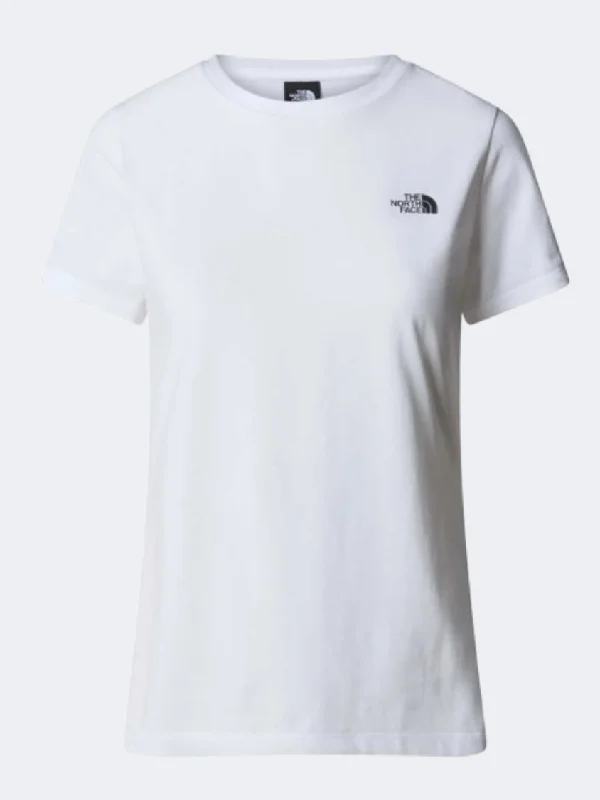 T-Shirt With Longline Fit-The North Face Simple Dome Women Lifestyle T-Shirt White