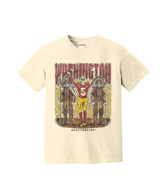 T-Shirt With Funny Slogans-WASHINGTON FOOTBALL v2