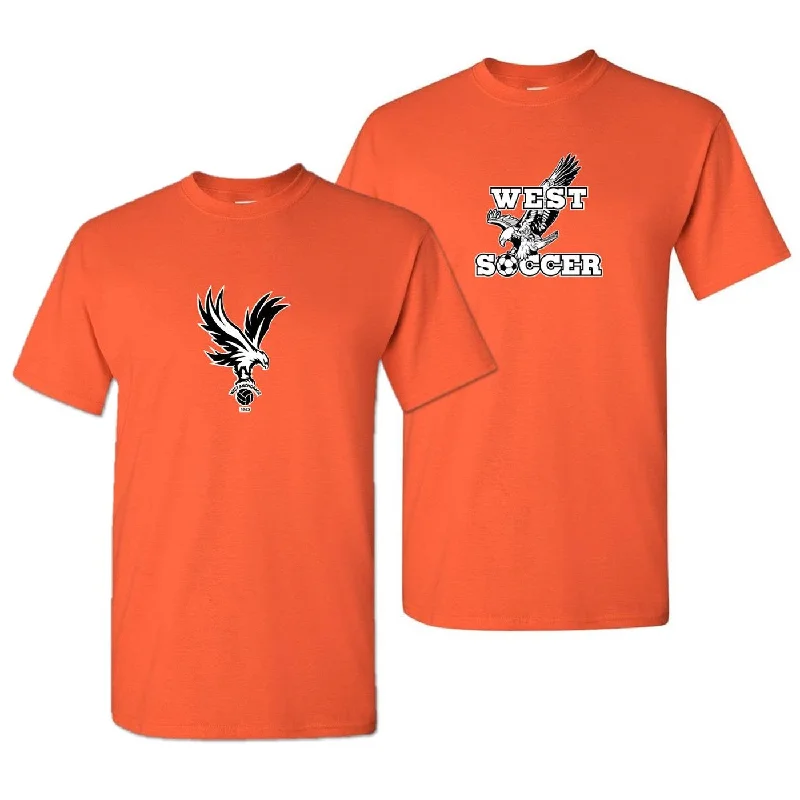 T-Shirt With Pockets-West Anchorage HS Short Sleeve Tee [Orange]